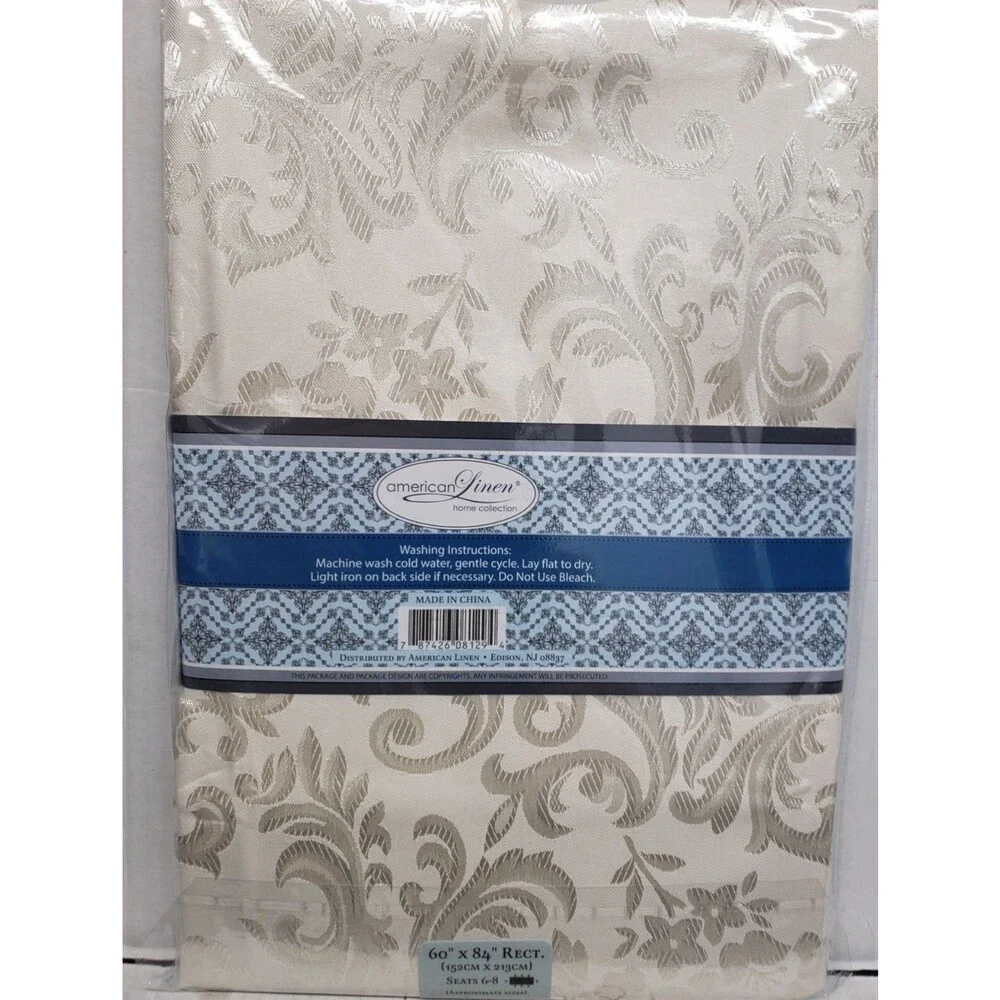 Fabric Tablecloth,60x84